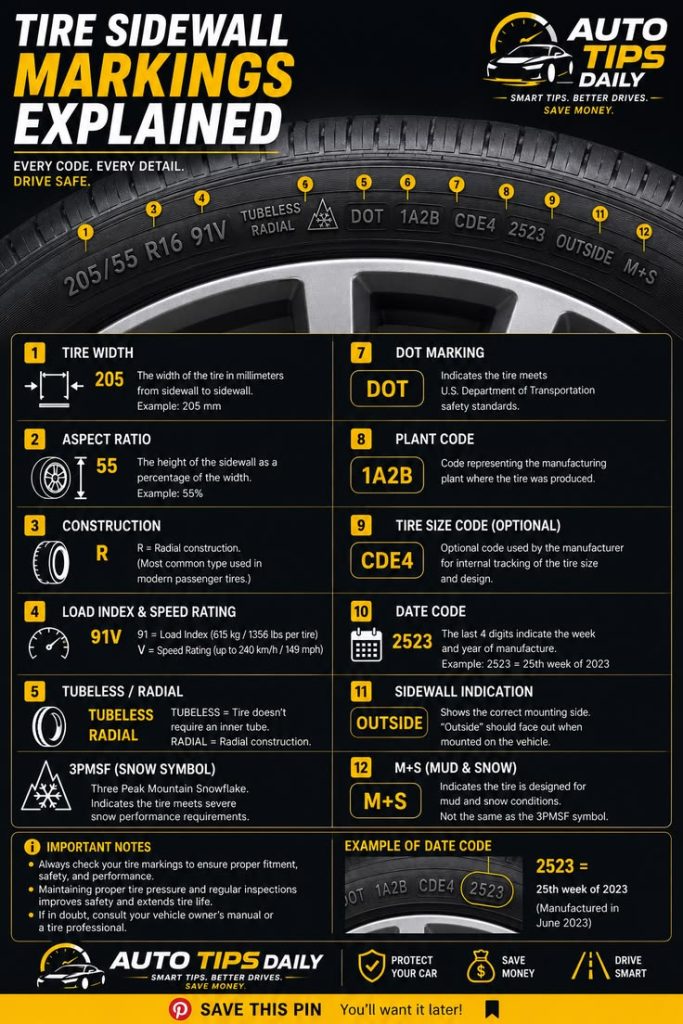 How to Read Tire Sidewall Markings: A Beginner's Guide for Car Owners